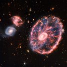 Ütköző, „táncoló” galaxisokat fotózott a NASA, ilyen csodát csak ritkán láthat az ember