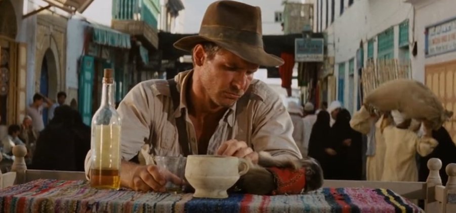 Őrületes baki az Indiana Jones-ban, időutazó statiszta tűnt fel Harrison Ford klasszikus filmjének forgatásán