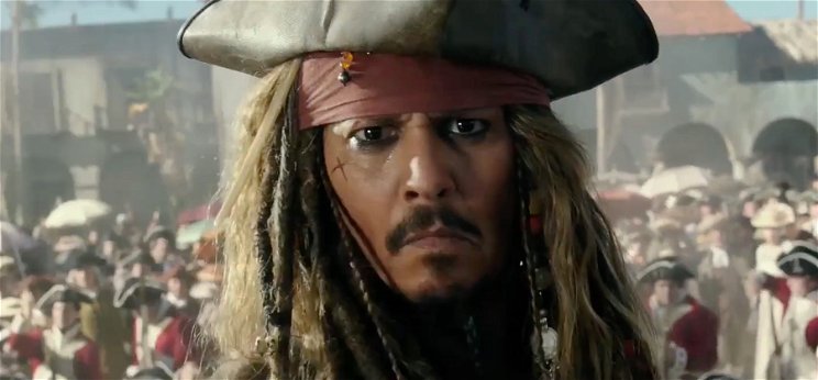 Johnny Depp visszatért Jack Sparrow-ként, de van egy kis bökkenő