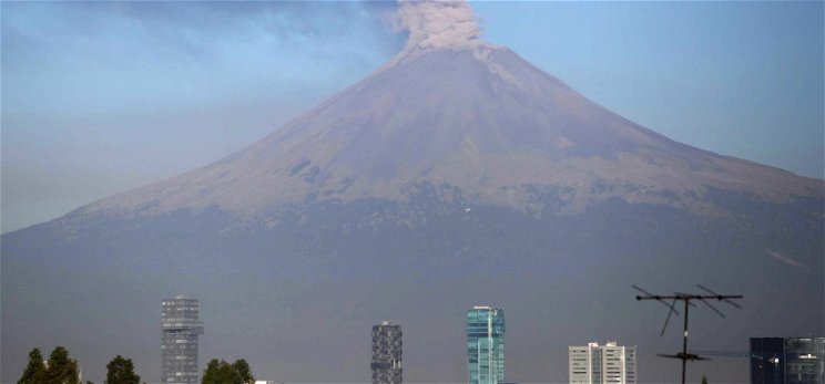 Valami furcsa jött elő a kráterből, amikor kitört Mexikó leghíresebb vulkánja