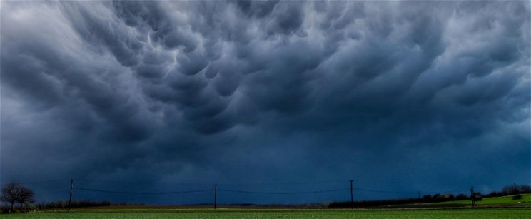 Időjárás: Magyarország felett pokoli, és hátborzongató felhők jelentek meg az égen