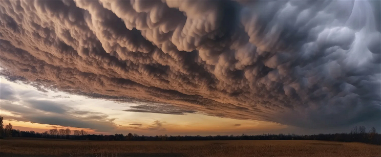 Időjárás: rémisztő felhők jelentek meg az égen, ami miatt tényleg egy horrorfilmben érezhettük magunkat