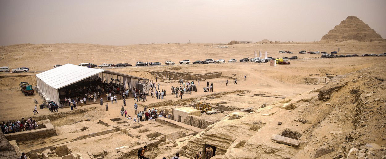 A 4,000-year-old sarcophagus has been opened live in Egypt, and archaeologists are overwhelmed by the discovery