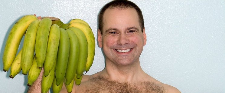 Banánnal maszturbált, rajtakapták