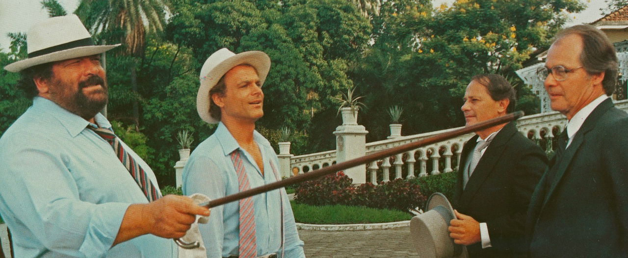 Ha sido un éxito en las mejores películas de Terence Hill y Bud Spencer, aún no te has dado cuenta.