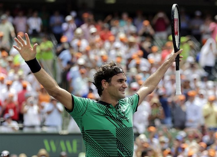 Federer már negyedik a ranglistán