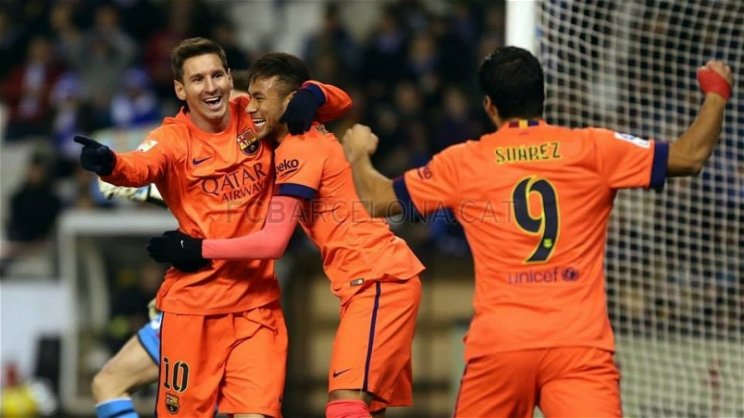 Messi mesterhármast szerzett, de Neymaré a hét mozdulata