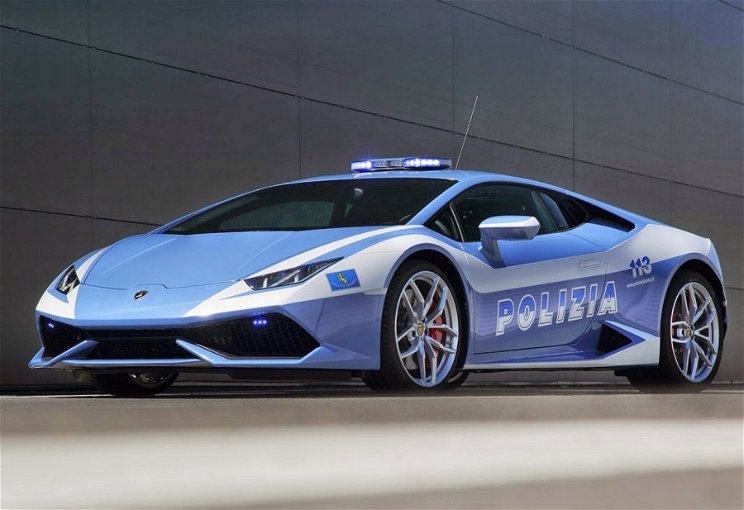 Új Lamborghinit kapott az olasz rendőrség