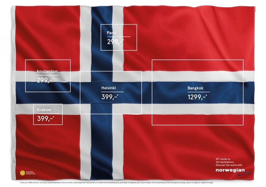 Zseniálisan kreatív reklám a Norvégoktól
