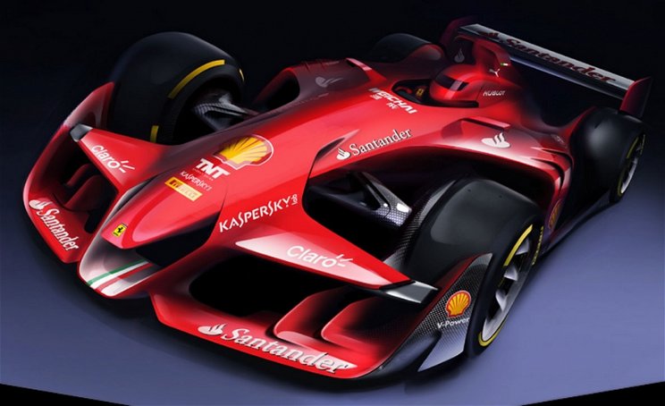 Ilyen a jövő F1-es autója? A Ferrari megmutatta koncepcióját!