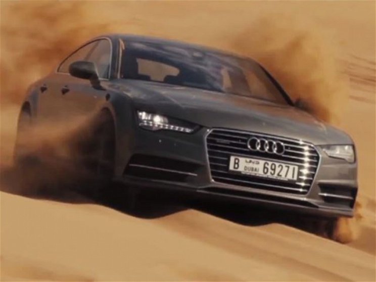 A dubaji sivatagot is leküzdi az Audi A7