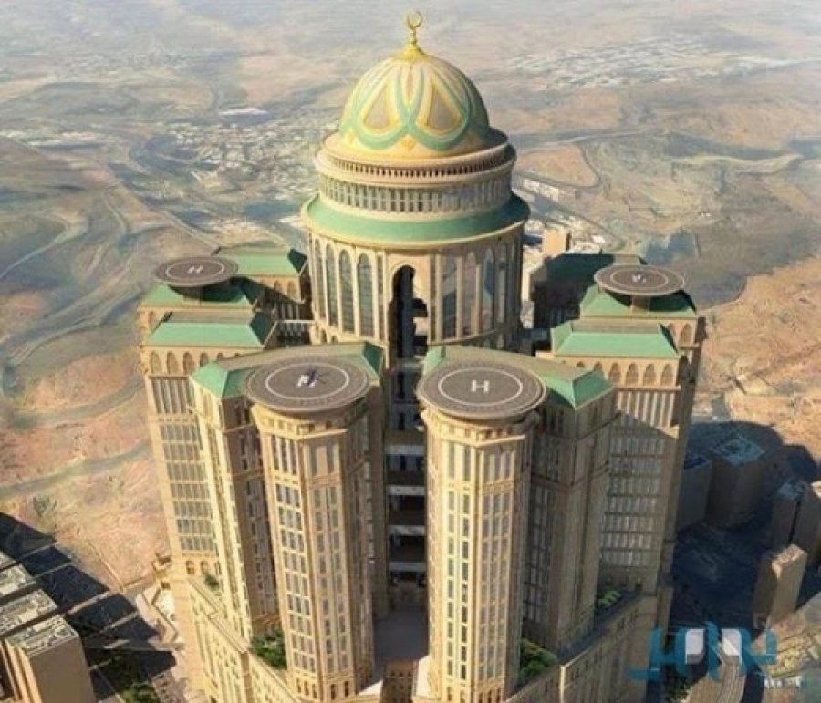 Szaúd-Arábiában épül a világ legnagyobb hotele