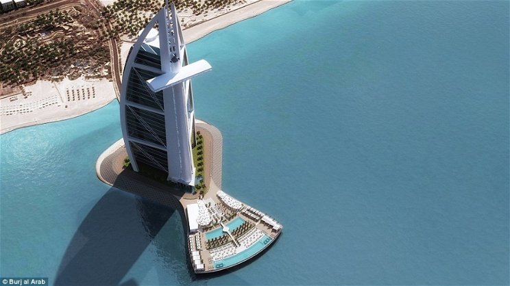 Dubaj hétcsillagos luxushotele tovább terjeszkedik