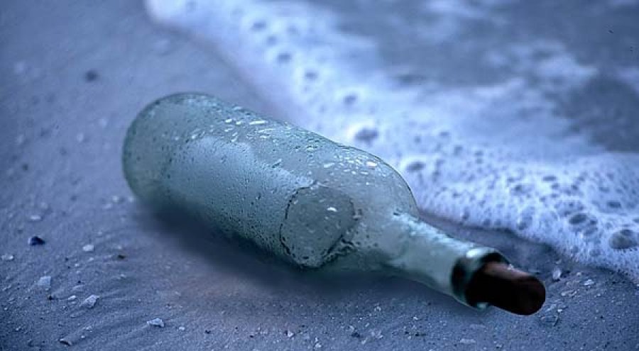 108 évig keringett egy palackposta a tengeren