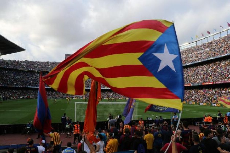 A Barcánál továbbra is tilos a katalán zászló