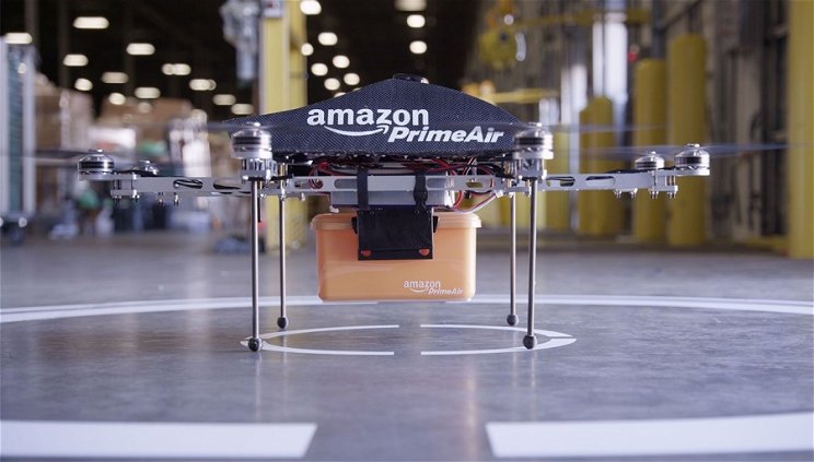 Az Amazonnak megvolt az első drónos szállítása