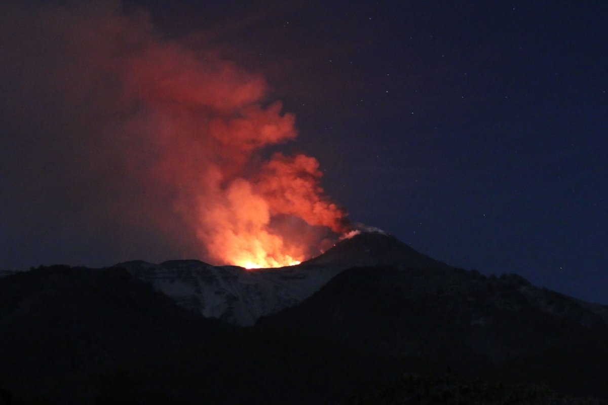 Pont az Etnán járt a BBC, amikor kitört a vulkán