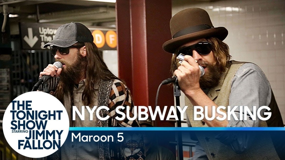 Sétálgatsz a metróban, aztán ott van a Maroon 5