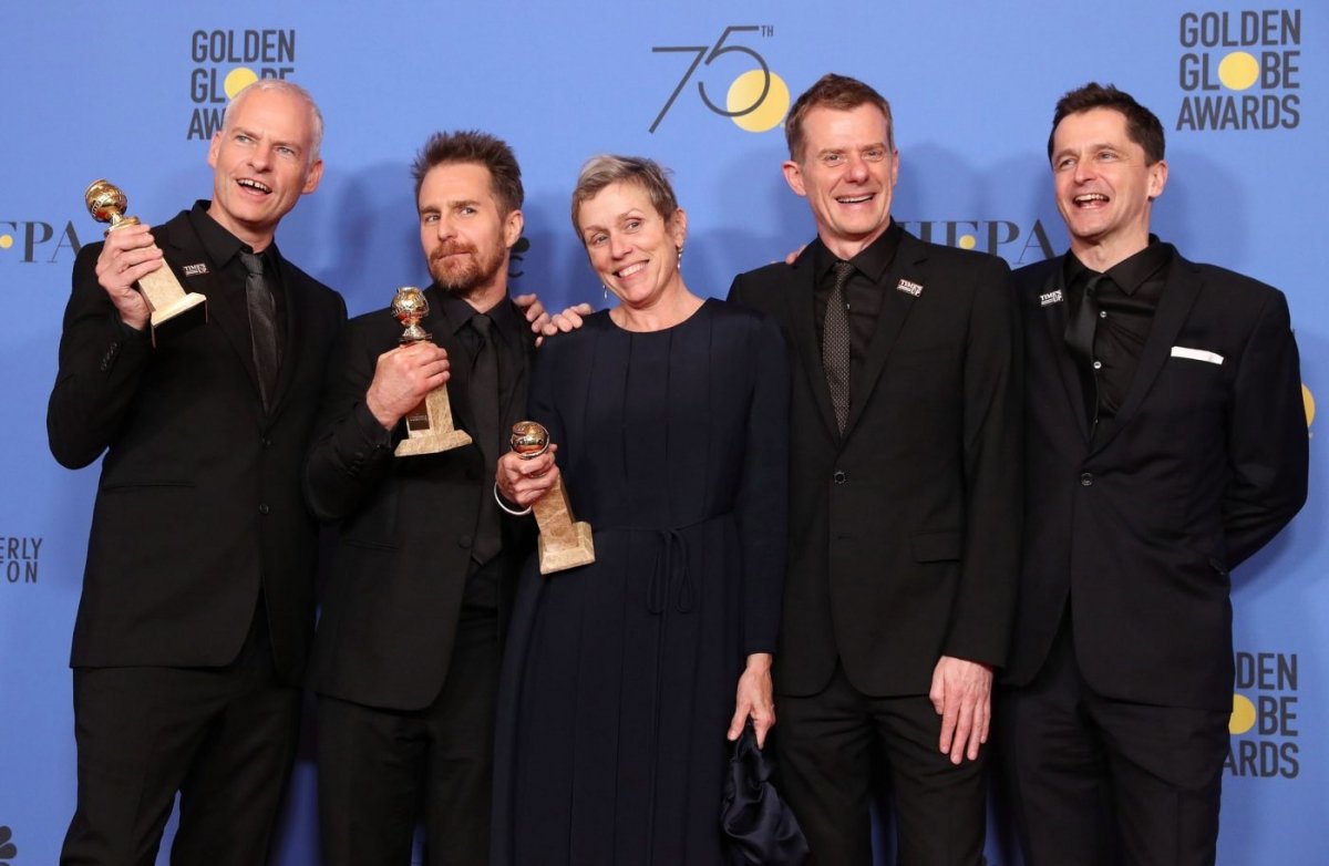 Az új Martin McDonagh film kaszált a Golden Globeon