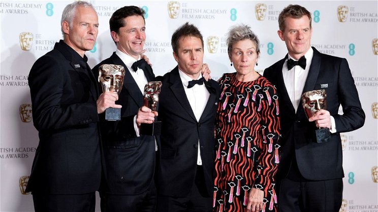 BAFTA-díj: a Három óriásplakát Ebbing határában tarolt az átadón