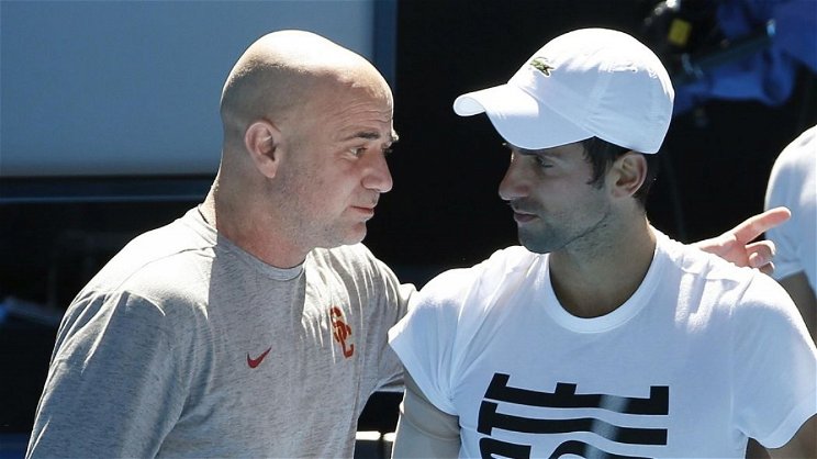 Djokovic és Agassi egyáltalán nem jött ki egymással