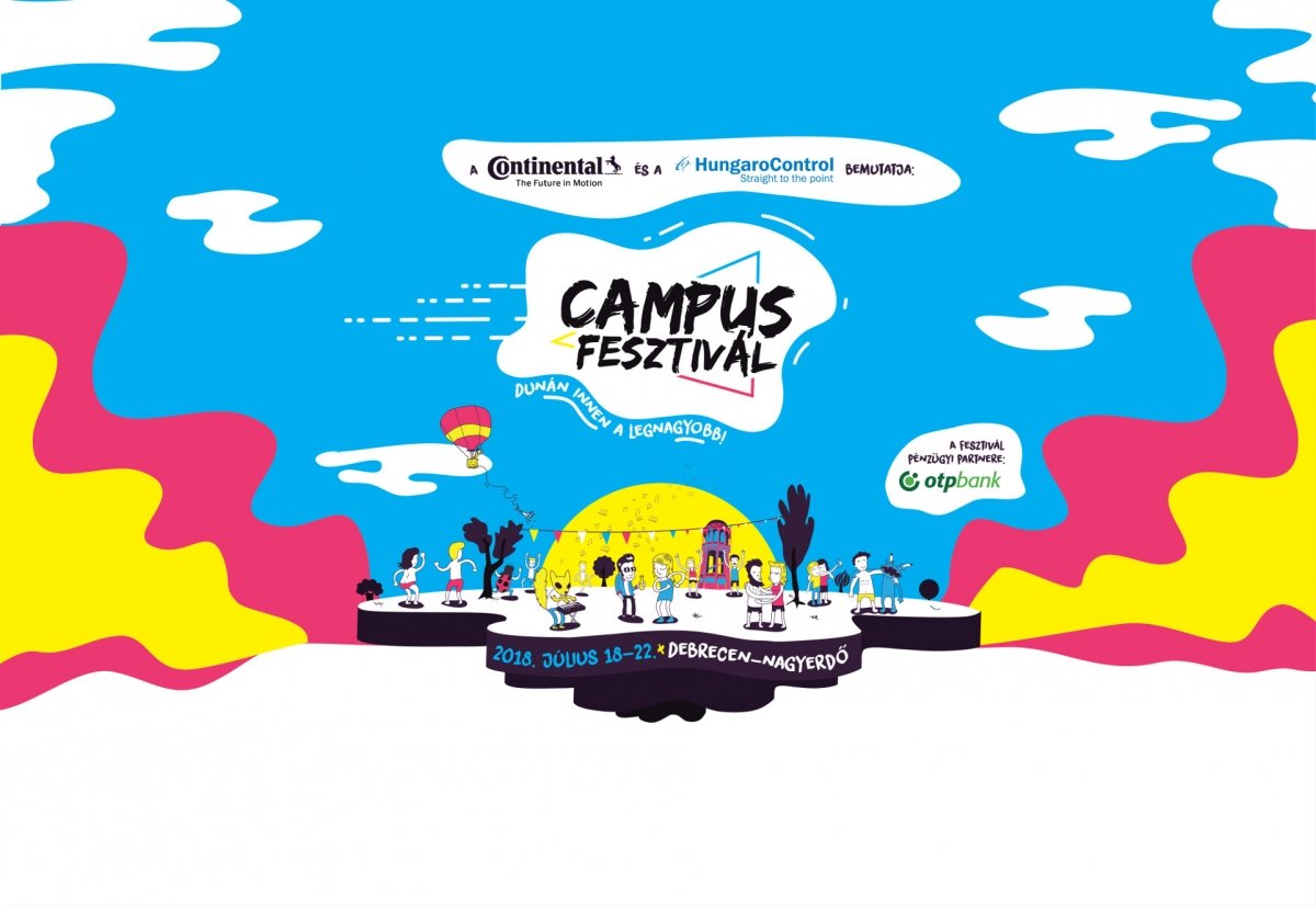 Idén is nagyszabású előadókkal dübörög a Campus Fesztivál