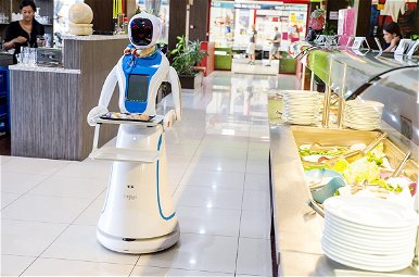 Inkább marketingfogás a robotpincér