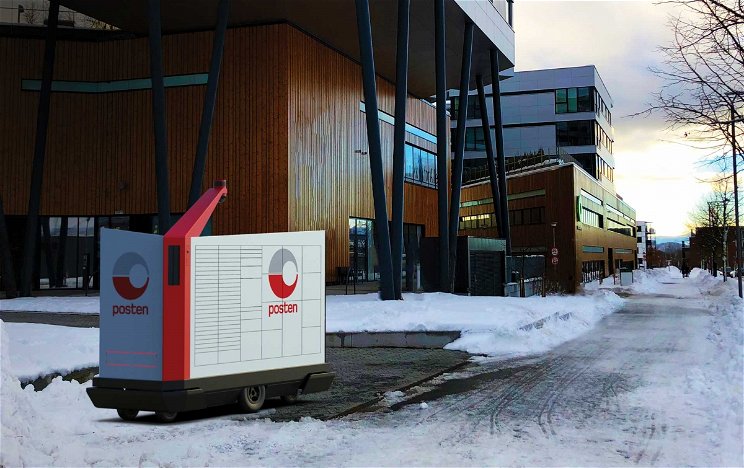 Norvégiában nem sokára robotok kézbesítik a küldeményeket