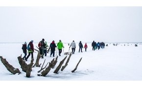 Éljen a nagy hideg! Jégtúrázhatunk szombaton a Tisza-tavon!