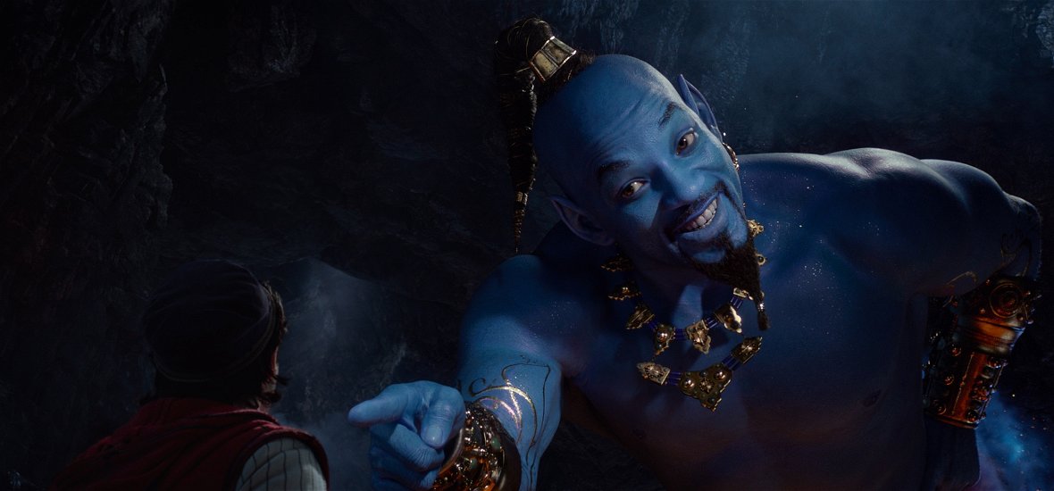 Will Smith izmos, kék Dzsinnként köszön vissza az Aladdinban