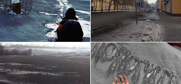 Fekete hó hullott Szibériában, nem először, és nem utoljára