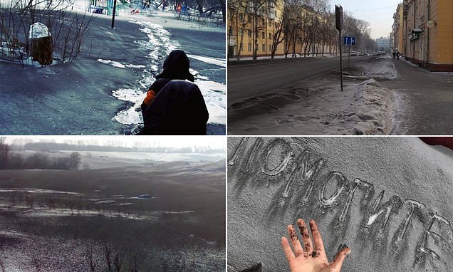 Fekete hó hullott Szibériában, nem először, és nem utoljára