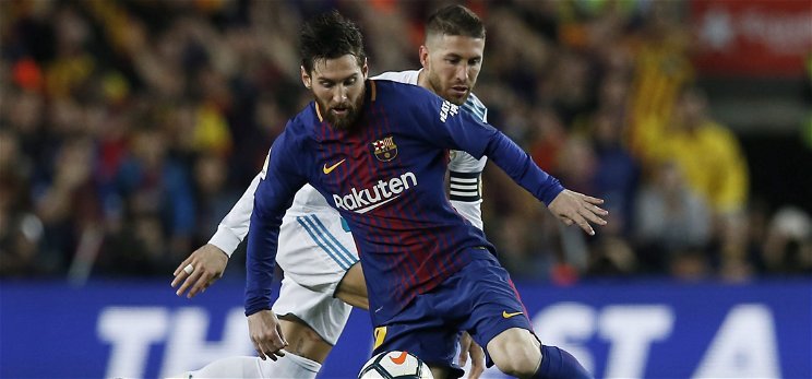 Ramos lecsapta Messit, megint kikapott a Real a Barcától