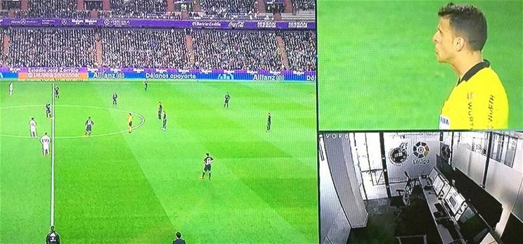 Üresen tátongott a videóbírós szoba a Real Madrid meccse alatt