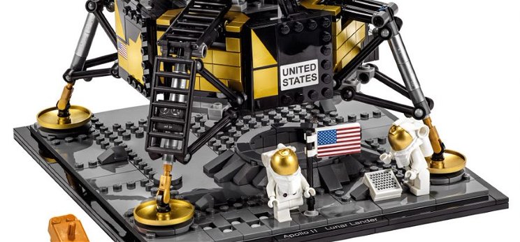 A LEGO egyedi darabbal készült a Holdraszállás évfordulójára