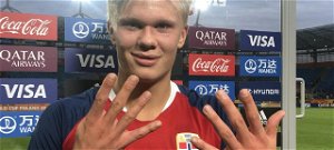 A norvég tini egy meccsen kilenc gólt rúgott az U20-as vb-n