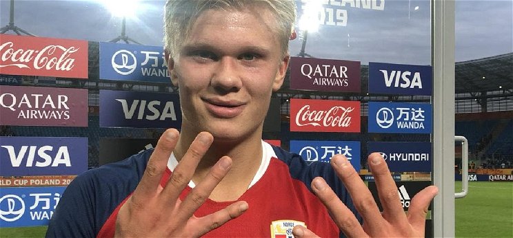 A norvég tini egy meccsen kilenc gólt rúgott az U20-as vb-n