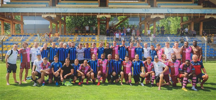 Az olasz fociklub a honlapján közölte az Egri-Erbstein-torna fotóit