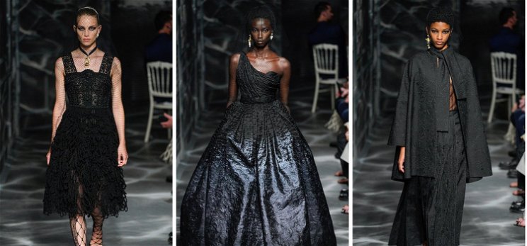 Álomszép sziluettek Christian Dior őszi kollekciójában
