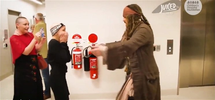 A nap, amikor Jack Sparrow besétált a gyerekkórházba
