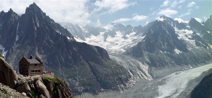 Globális felmelegedés: extrém magasságban lett tó az Alpokban – kép