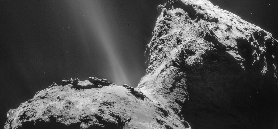 Elképesztő film készült a Rosetta űrszonda fotóiból – mutatjuk