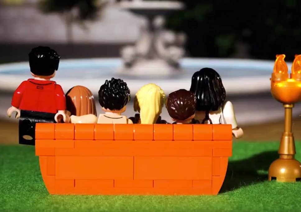 A Jóbarátokból LEGO készül