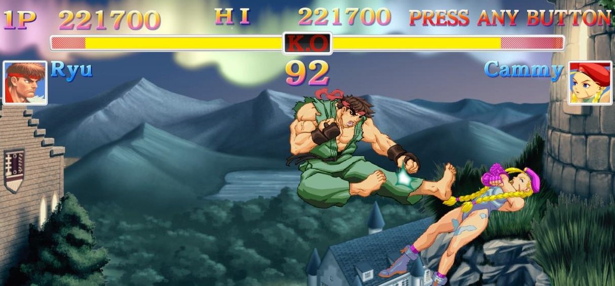 A gép rommá csalta magát a Street Fighter 2-ben