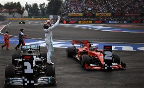 Lewis Hamilton elcsente a Ferrarik elől a mexikói futamgyőzelmet – galéria