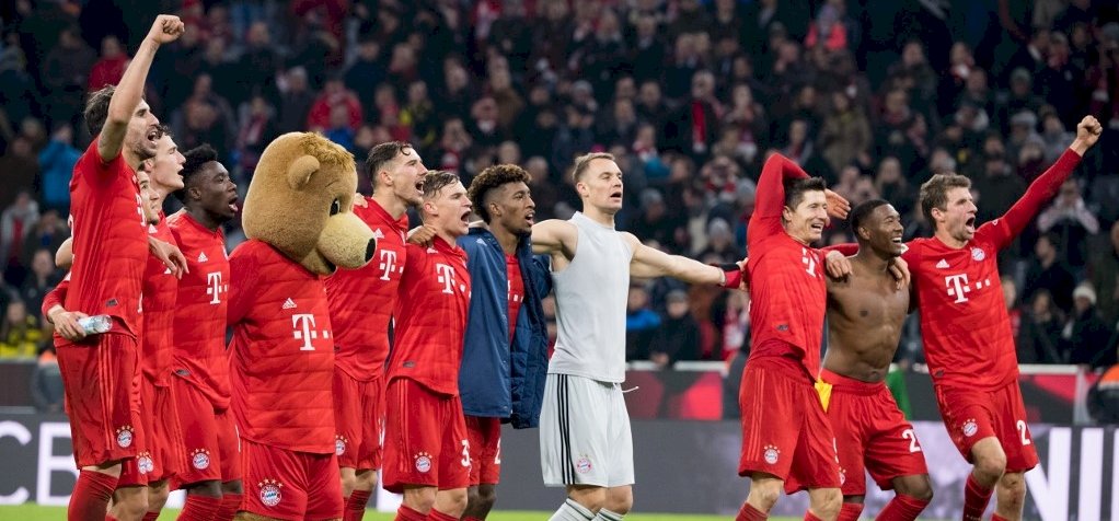 Nulla kaput találó Dortmund-lövés, négy Bayern gól