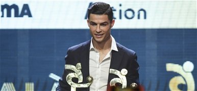 Ronaldo az Aranylabda helyett más díjat vett át