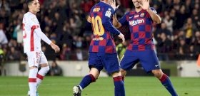 Hihetetlen Suárez-gól és Messi-mesterhármas a Mallorca ellen – videó
