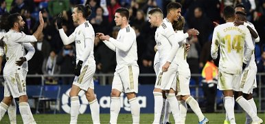 Magabiztos győzelemmel indította 2020-at a Real Madrid – videó