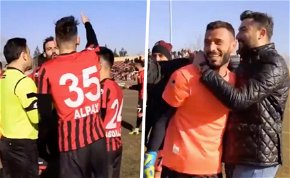 Egy török futballmérkőzés sajátos végjátékot hozott – videó